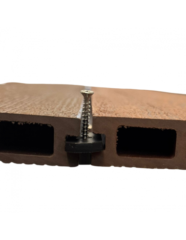 Piso Deck Nogal 220*14,5 a 20mm (Caja 3Unid)