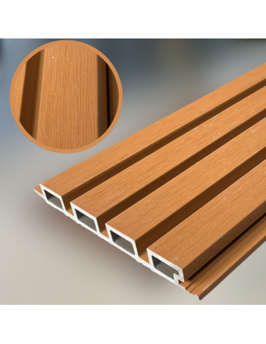 Wall Panel Exterior Texturizado - Abedul (Caja 3Unid) 290*22*2,6