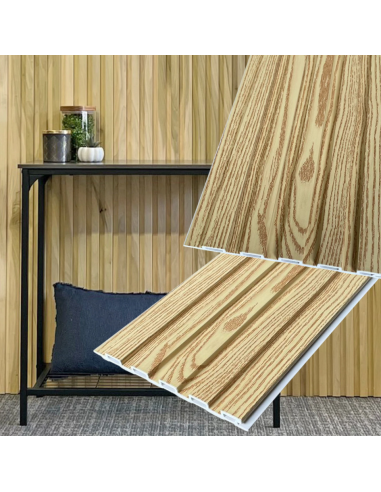 Wall Panel Interior Slim - Arena (Caja 10Unid) 240*15,5*0,9