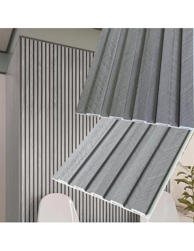 Wall Panel Interior Slim - Ceniza (Caja 10Unid) 240*15,5*0,9