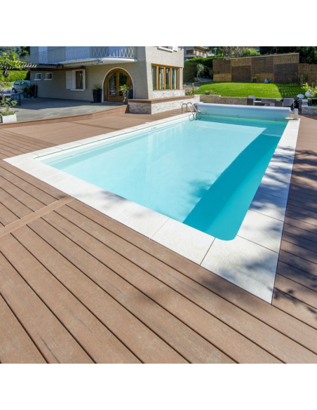 Piso Deck Cedro 220*14.5 a 20mm (Caja 3Unid)