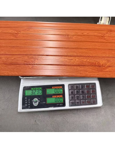 Siding Metálico Caoba Ranurado 290*38 a 16mm