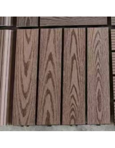 Piso Deck Mod-2 Cedro 30*30 a 22mm (Caja 11Unid)