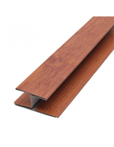 Perfil H Metal Siding Caoba 290*5*2