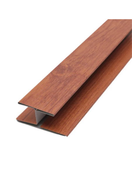 Perfil H Metal Siding Caoba 290*5*2