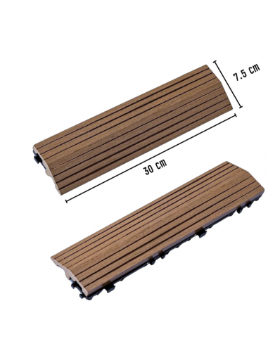 Lateral Piso Deck Mod Chocolate 30*7,5
