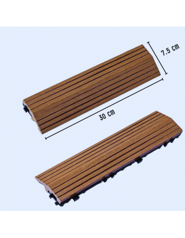 Lateral Piso Deck Mod Cedro 30*7,5