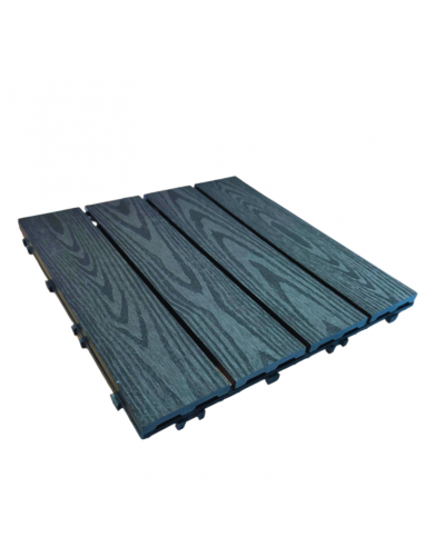 Piso Deck Black 2D 30*30 a 22mm (Caja 11Unid)