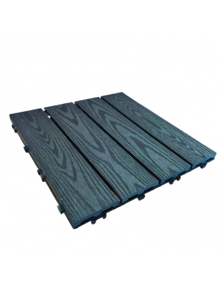 Piso Deck Black 2D 30*30 a 22mm (Caja 11Unid)