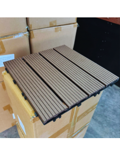Piso Deck Coffe 30*30 a 22mm (Caja 11Unid) 2