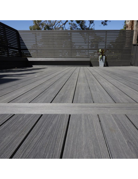 Piso Deck Grafito 220*14,5 a 20mm