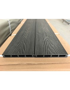 Piso Deck Negro 220*14,5 a 20mm (Caja 3Unid)