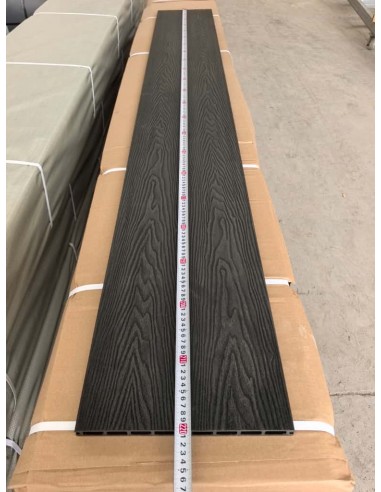 Piso Deck Negro 220*14,5 a 20mm (Caja 3Unid)