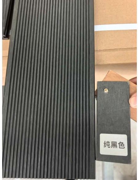 Piso Deck Negro 220*14,5 a 20mm (Caja 3Unid)