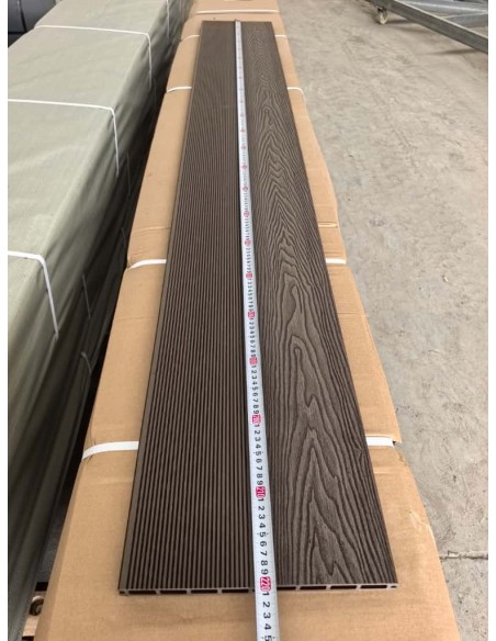 Piso Deck Nogal 220*14,5 a 20mm (Caja 3Unid)