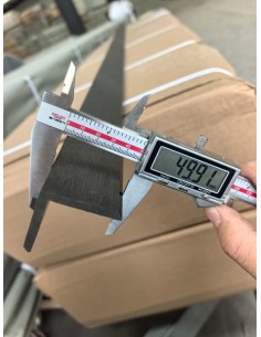 Esquinero Deck Negro 220*5cm 2