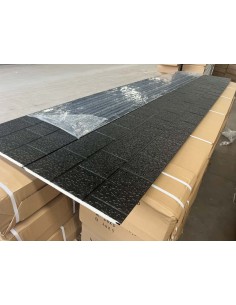 Siding Metálico Negro 290*38 a 16mm NEW!