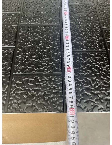 Siding Metálico Negro 290*38 a 16mm NEW!