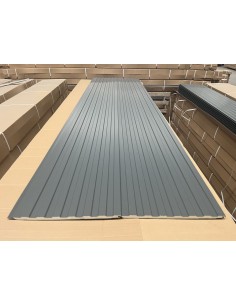 Siding Metálico Gris 290*38 a 16mm NEW! 2