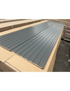 Siding Metálico Gris 290*38 a 16mm NEW!