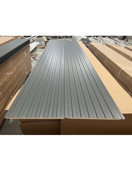 Siding Metálico Gris 290*38 a 16mm NEW!