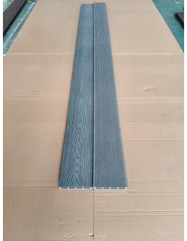 Piso Deck Gris 220*14,5 a 20mm (Caja 3Unid)