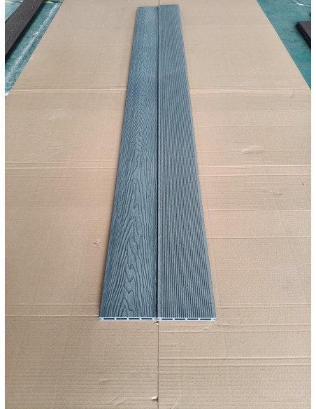 Piso Deck Gris 220*14,5 a 20mm (Caja 3Unid)