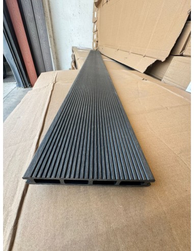 Piso Deck Negro 220*14,5 a 20mm (Caja 3Unid)