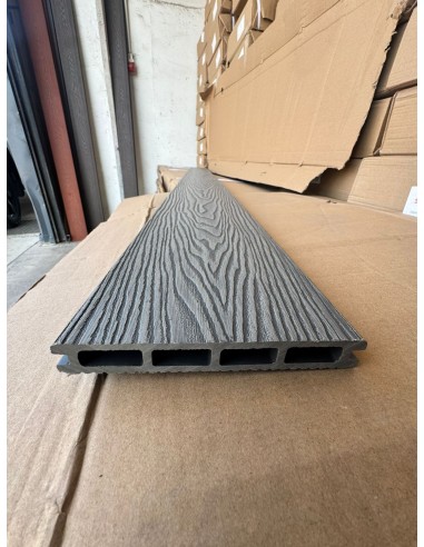 Piso Deck Gris 220*14,5 a 20mm (Caja 3Unid)