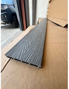 Piso Deck Gris 220*14,5 a 20mm (Caja 3Unid)