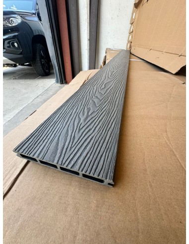 Piso Deck Gris 220*14,5 a 20mm (Caja 3Unid)