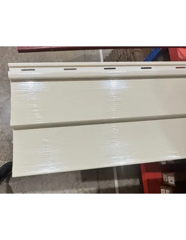Siding PVC Blanco 380*20 a 2mm