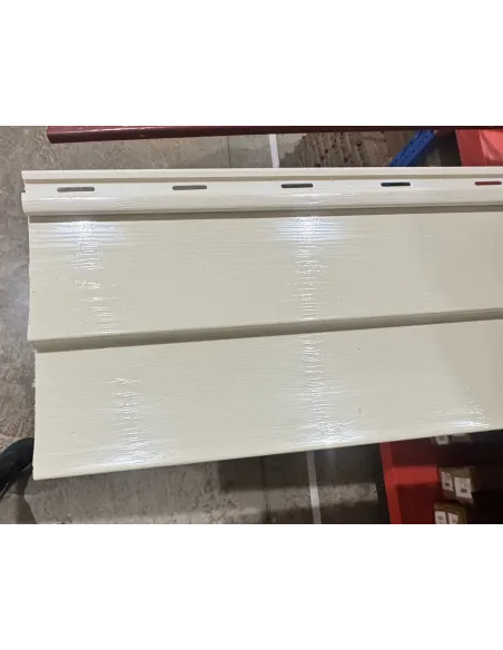 Siding PVC Blanco 380*20 a 2mm