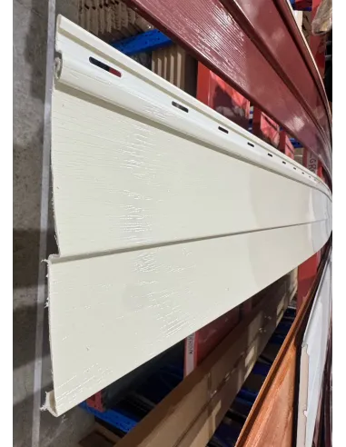 Siding PVC Blanco 380*20 a 2mm