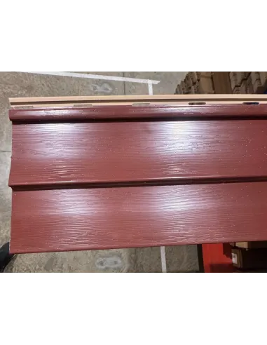 Siding PVC Nogal 380*20 a 2mm