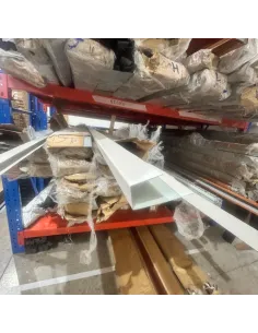 Perfil Inicio Metal Siding Blanco 290*5 2