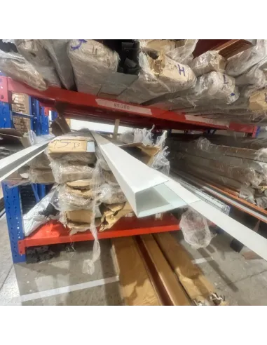 Perfil Inicio Metal Siding Blanco 290*5