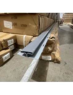 Siding PVC Perfil H Gris 380*3 a 2mm