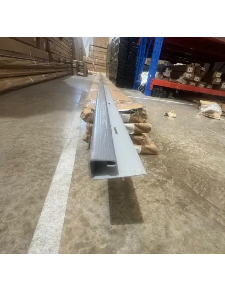 Siding PVC Perfil J Gris 380*2 a 2mm