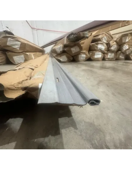 Siding PVC Perfil Inicio Gris 380*2 a 2mm