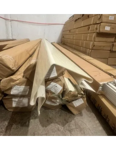 Siding PVC Perfil L Blanco 380*8 a 2mm