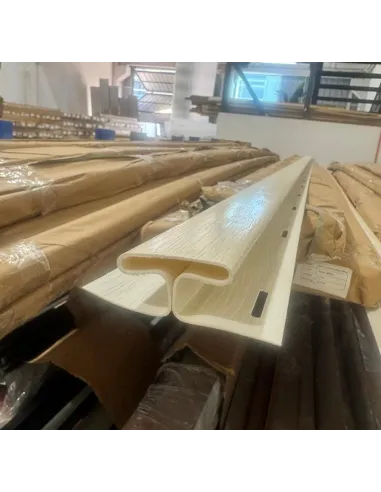 Siding PVC Perfil H Blanco 380*3 a 2mm
