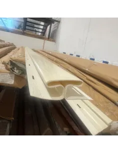 Siding PVC Perfil H Blanco 380*3 a 2mm 2