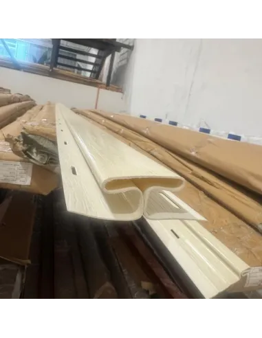 Siding PVC Perfil H Blanco 380*3 a 2mm