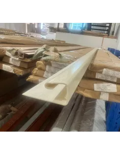 Siding PVC Perfil J Blanco 380*2 a 2mm