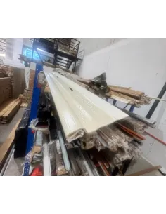 Siding PVC Perfil Inicio Blanco 380*2 a 2mm 2