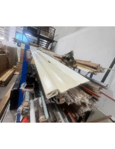 Siding PVC Perfil Inicio Blanco 380*2 a 2mm