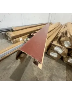 Siding PVC Perfil L Nogal 380*8 a 2mm