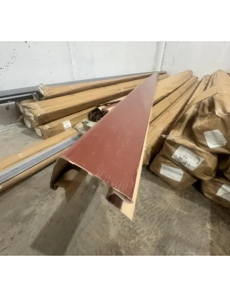 Siding PVC Perfil L Nogal 380*8 a 2mm