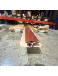 Siding PVC Perfil H Nogal 380*3 a 2mm 2
